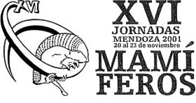 Marca de las XVI Jornadas Argentinas de Mastozoología