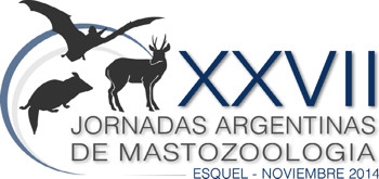 Marca de las XXVII Jornadas Argentinas de Mastozoología