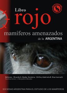 Libro Rojo de los mamíferos amenazados de la Argentina (2012 edition, cover)