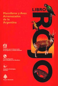 Libro Rojo de mamíferos y aves amenazados de la Argentina (tapa)